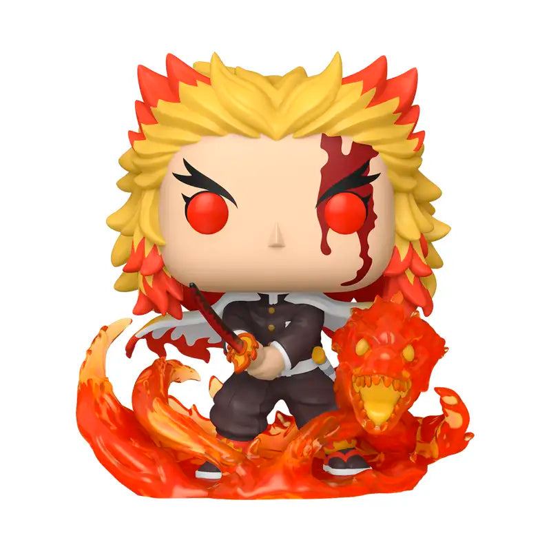 Demon Slayer - Kyojuro Rengoku 9th Form Premium Funko Pop!