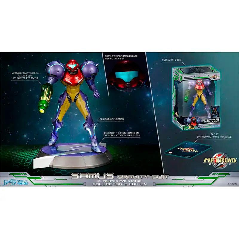 Metroid Prime – Samus Gravity Suit Collector's Edition Statue