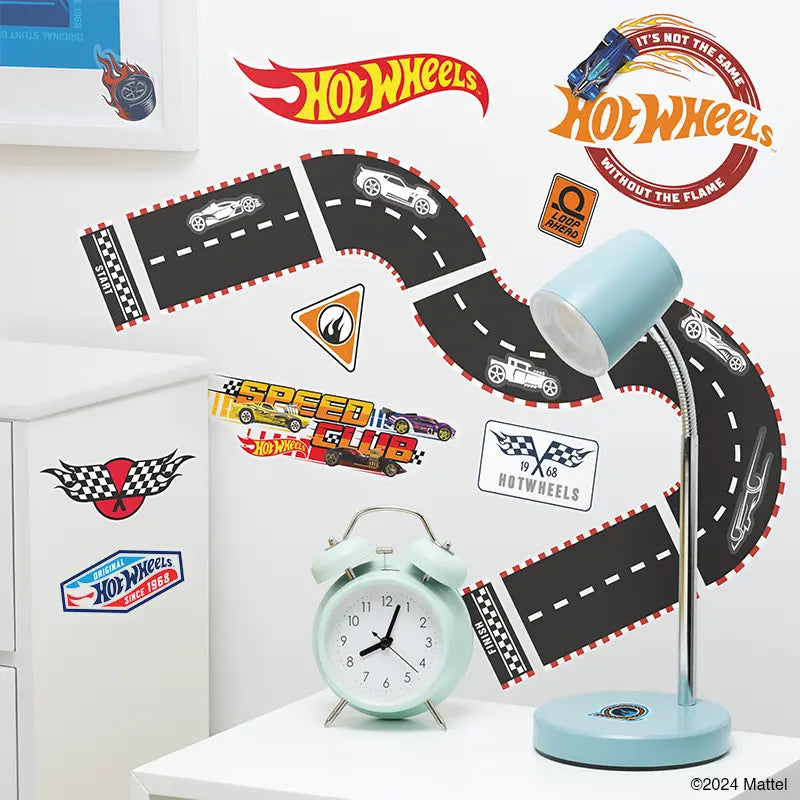 Calcomanías de pared Hot Wheels