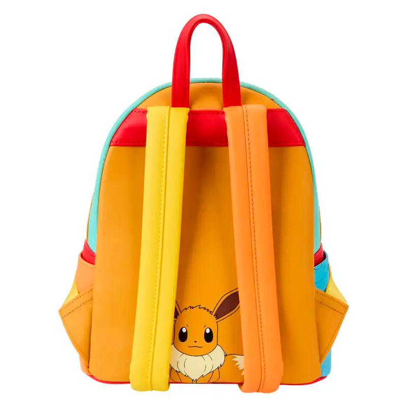 Pokémon Color Block Starters Mini Backpack Loungefly