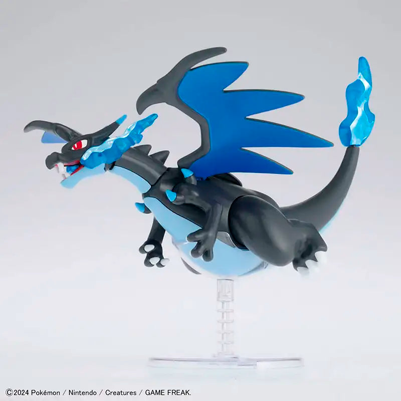 Pokémon – PokePla Mega Charizard X Model Kit Bandai