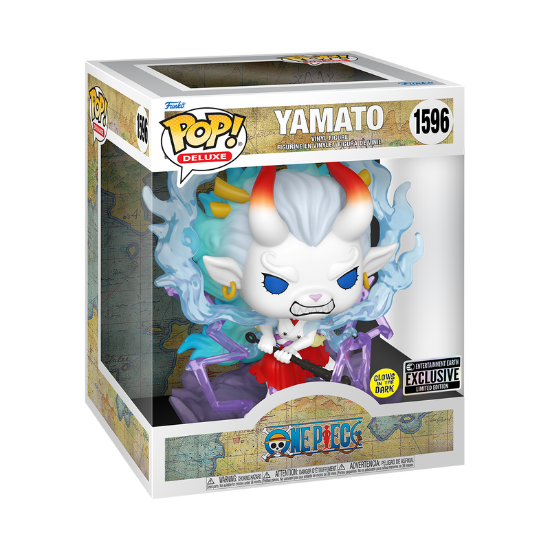 One Piece - Yamato (Man-Beast Form) (GLOW) Funko Pop! Deluxe
