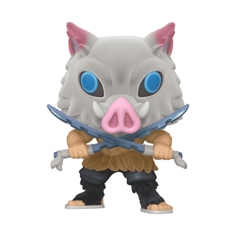 Demon Slayer - Inosuke Hashibira (FLOCKED) Funko Pop!