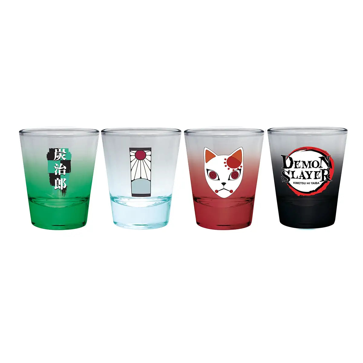 Set de Vasos Shot Tanjiro (4 Piezas) – Demon Slayer
