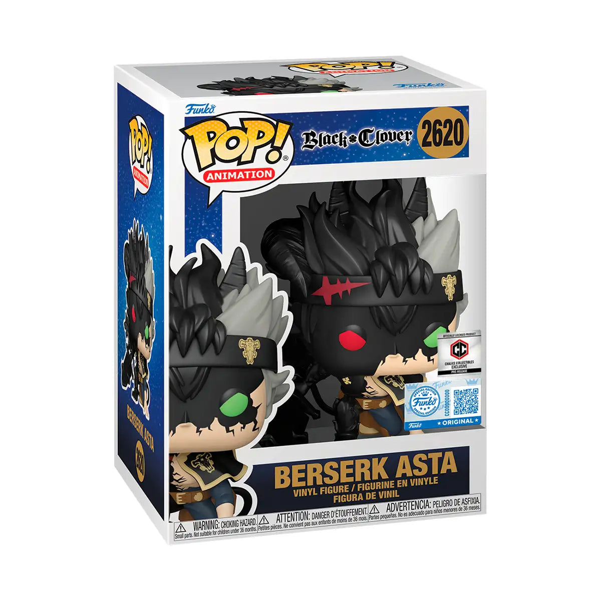 Funko Pop! Berserk Asta (Exclusive) – Black Clover #2620