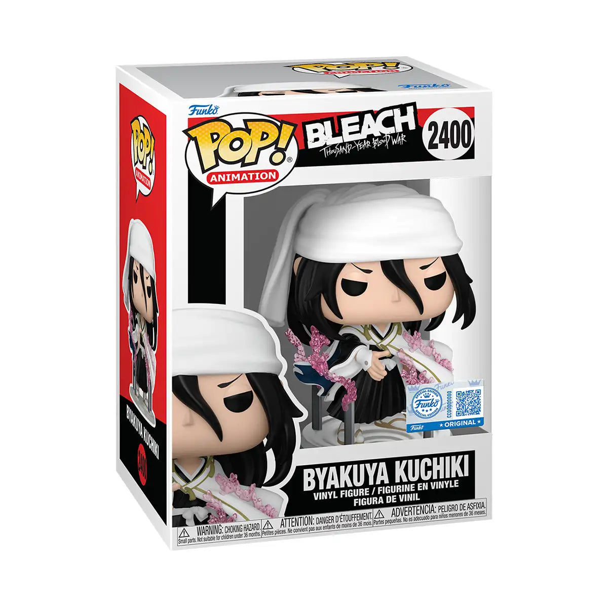 Funko Pop! Byakuya Kuchiki with Kenseikan (Exclusive) – Bleach #2400