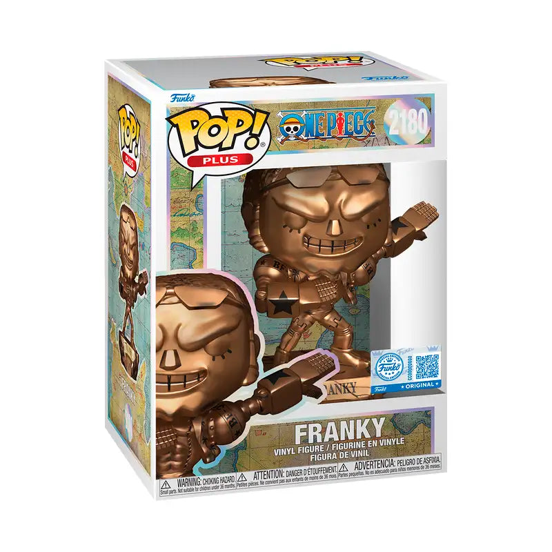Funko Pop! Plus Franky Bronze Statue – One Piece