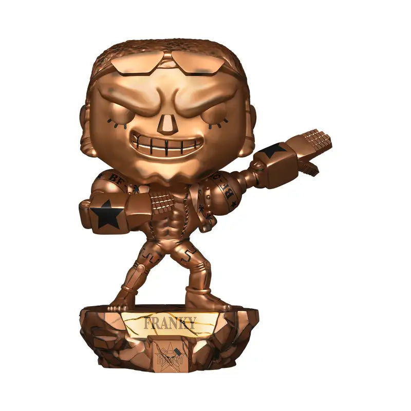 Funko Pop! Plus Franky Bronze Statue – One Piece
