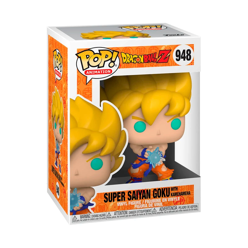 Dragon Ball Z - Super Saiyan Goku with Kamehameha Wave Funko Pop!