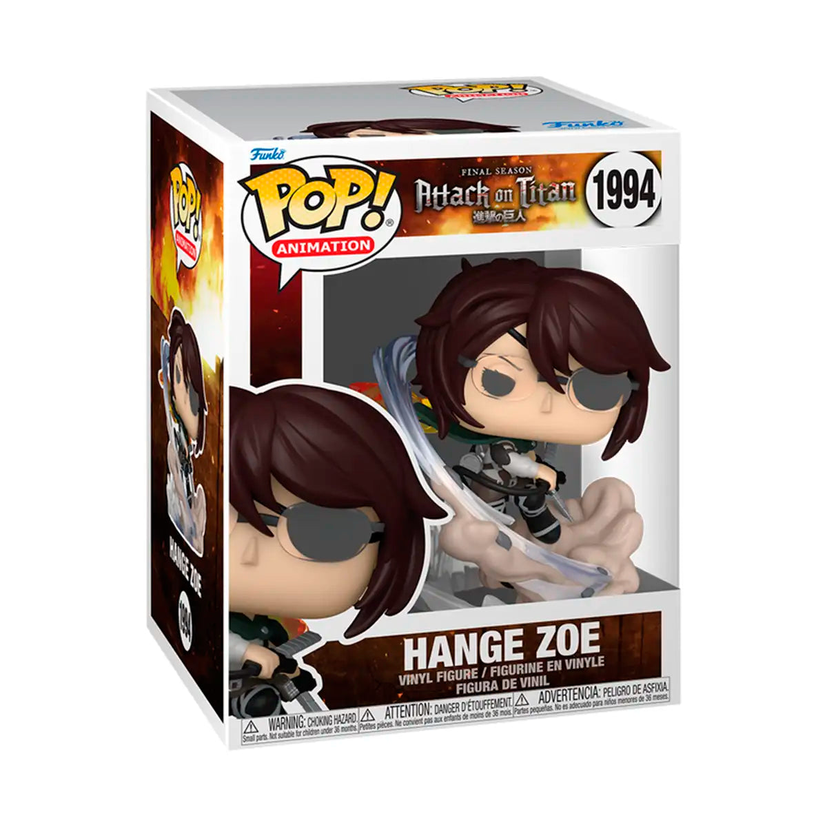 Funko Pop! Hange Zoe Premium – Attack on Titan Vinyl Figure #1994