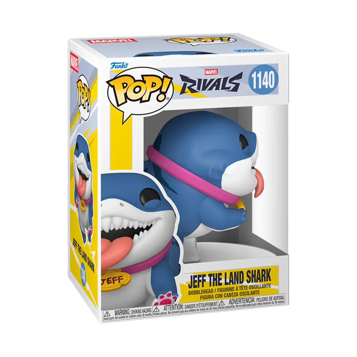 Funko Pop! Jeff the Land Shark – Marvel Rivals