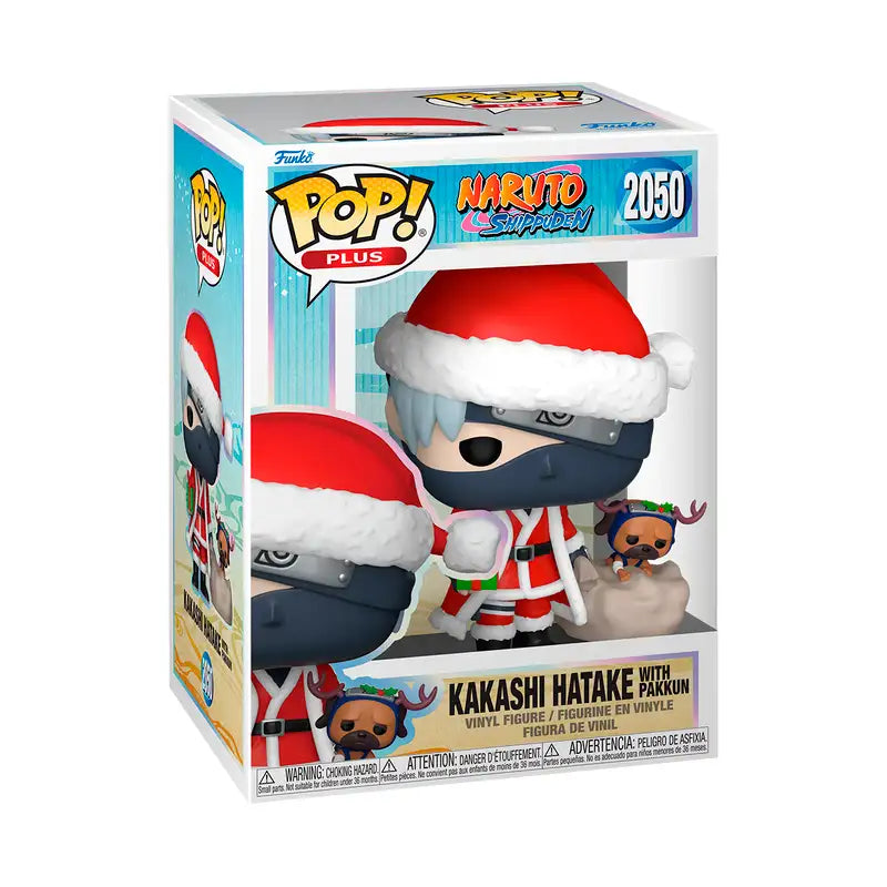 Funko Pop! Kakashi Hatake with Pakkun (Holiday) – Naruto: Shippuden