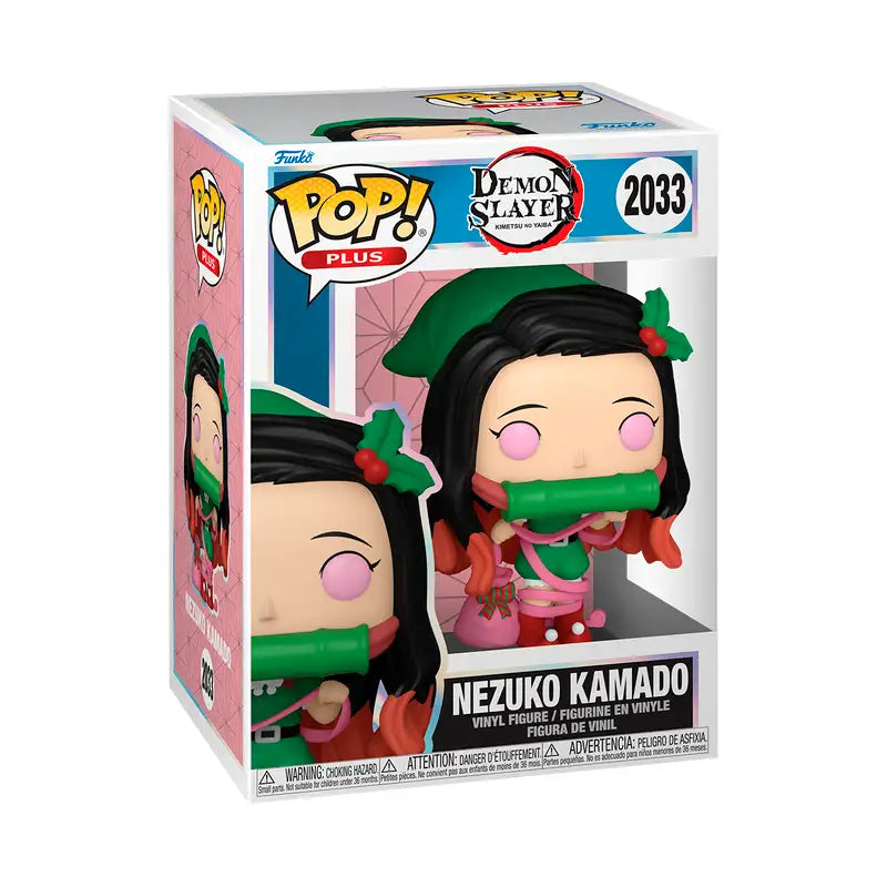 Funko Pop! Nezuko Kamado (Holiday) – Demon Slayer