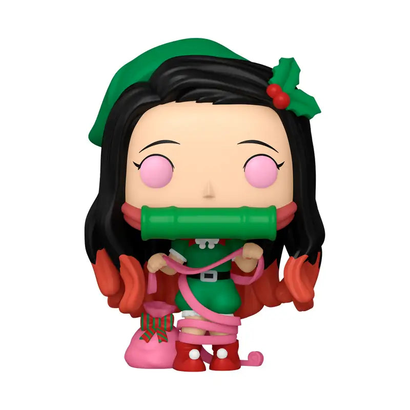 Funko Pop! Nezuko Kamado (Holiday) – Demon Slayer