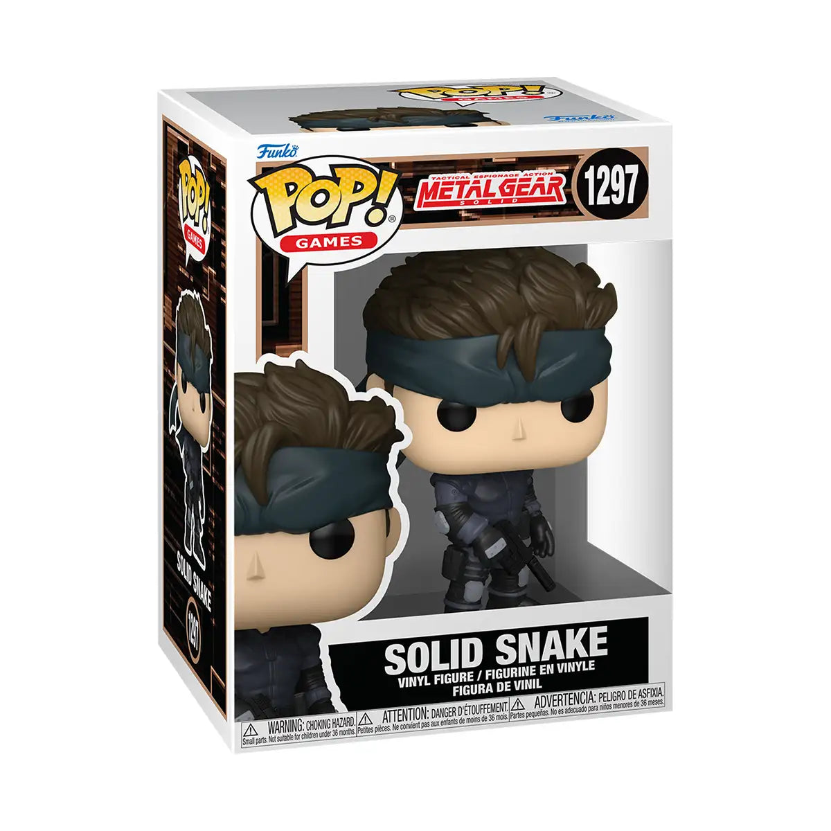 Funko Pop! Solid Snake – Metal Gear Solid #1297