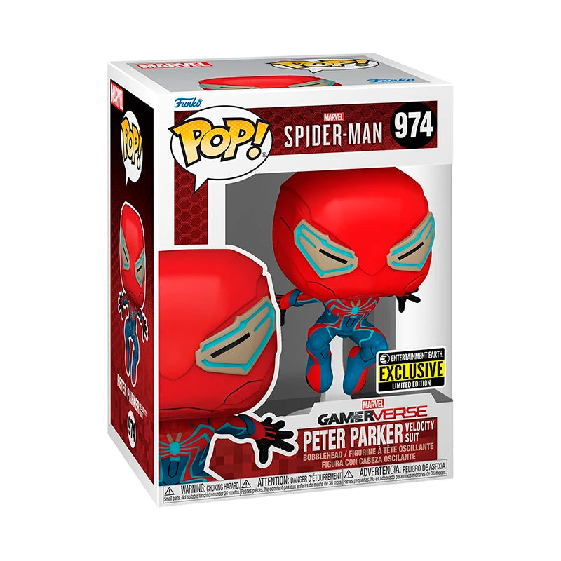 Funko Pop! Peter Parker Velocity Suit – Spider-Man 2