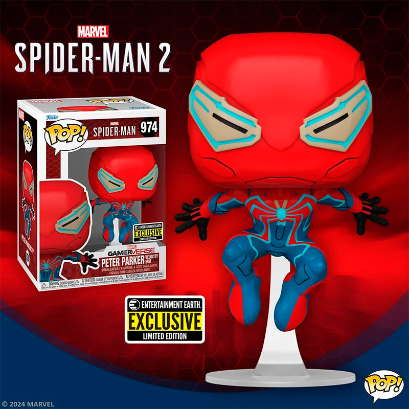 Funko Pop! Peter Parker Velocity Suit – Spider-Man 2