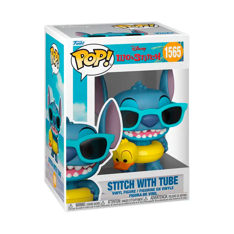 Lilo & Stitch - Luau Stitch with Tube Funko Pop!