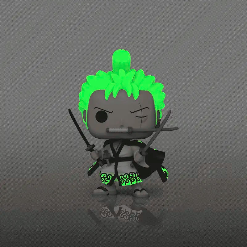 One Piece - Roronoa Zoro (Three Sword Style)(Glow) Funko Pop!