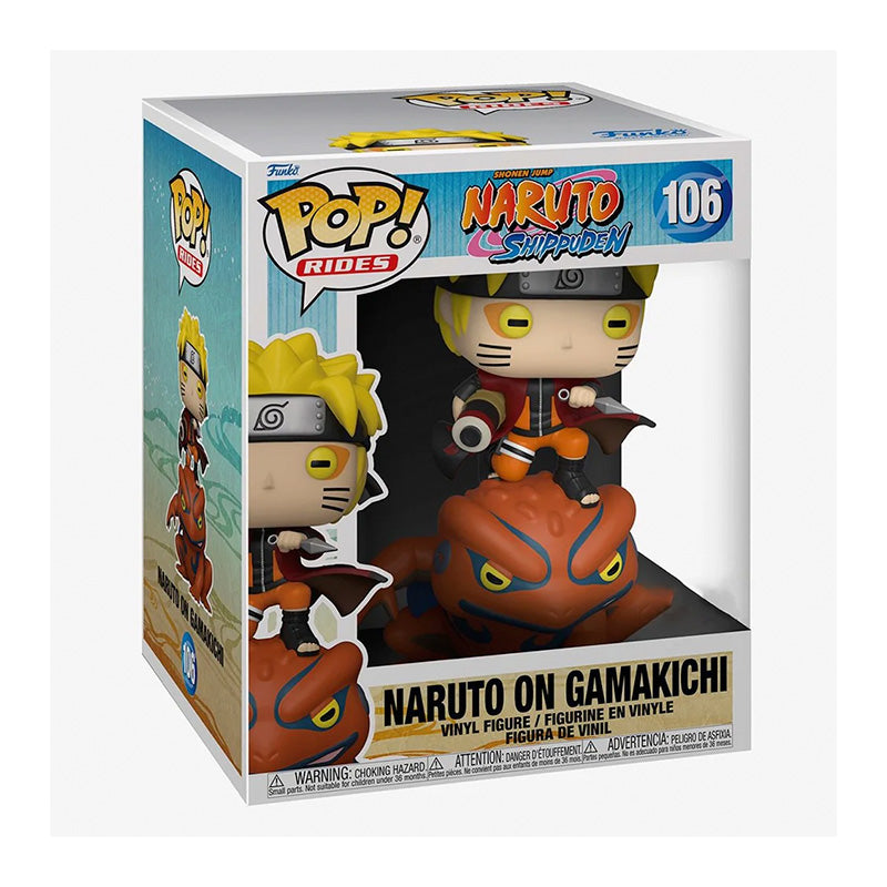 Funko Pop! Naruto On Gamakichi – Naruto Shippuden