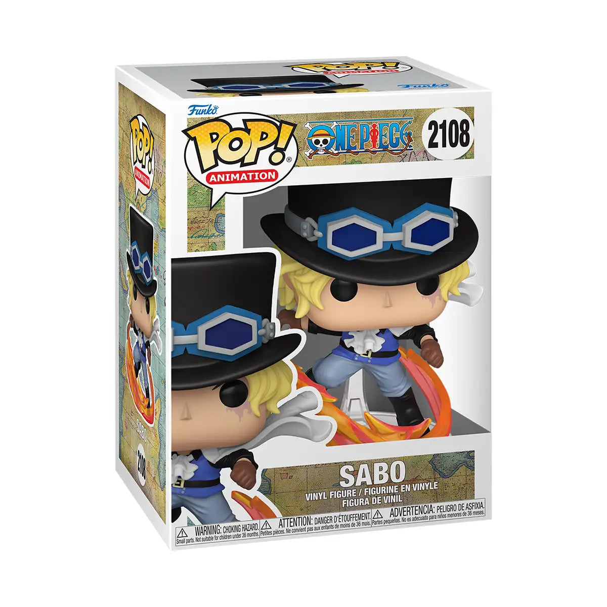 Funko Pop! Sabo Attacking with Pipe – One Piece