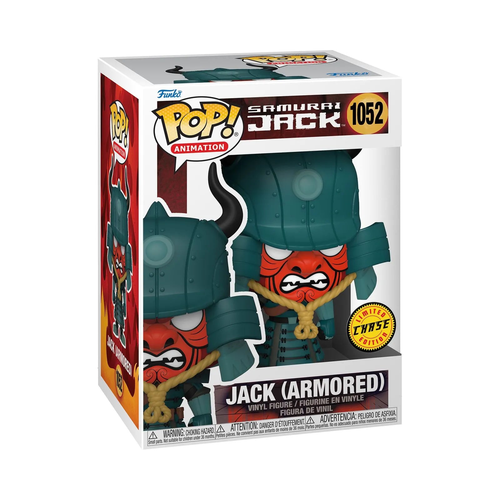 Samurai Jack - Jack Armored (CHASE) Funko Pop!