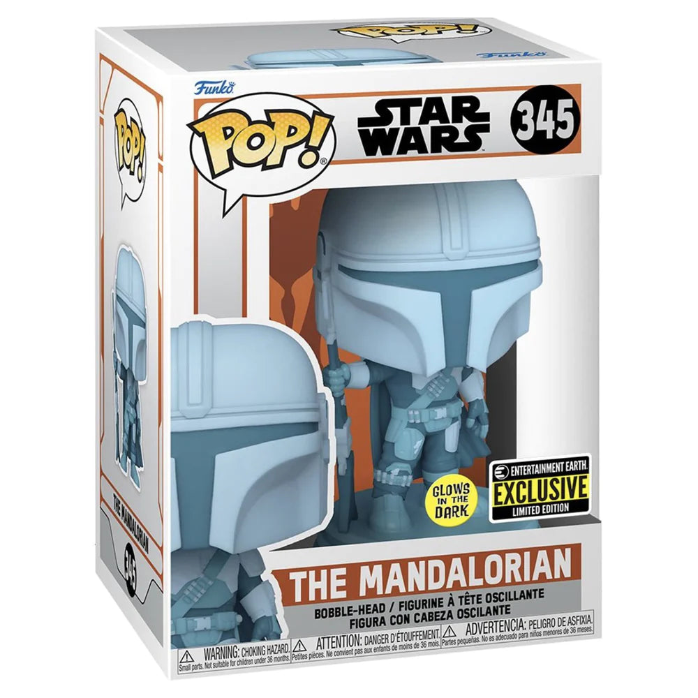 Star Wars : The Mandalorian Hologram (GLOW) Funko Pop!