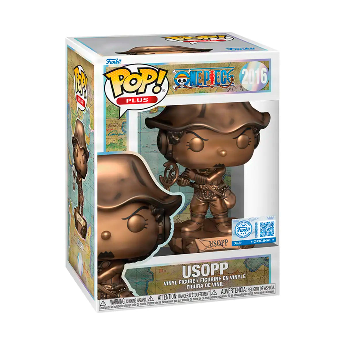 One Piece - Usopp Statue (Bronze) Funko Pop! Plus