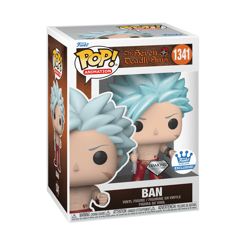 Seven Deadly Sins - Ban (Diamond Glitter) Funko Pop!