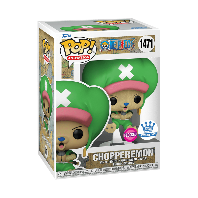 One Piece - Chopper (Chopperemon) (Wano) (Flocked) Funko Pop!