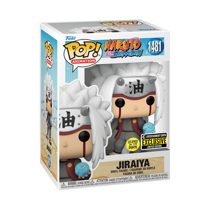 Naruto Shippuden - Jiraiya with Rasengan (GLOW) Funko Pop!