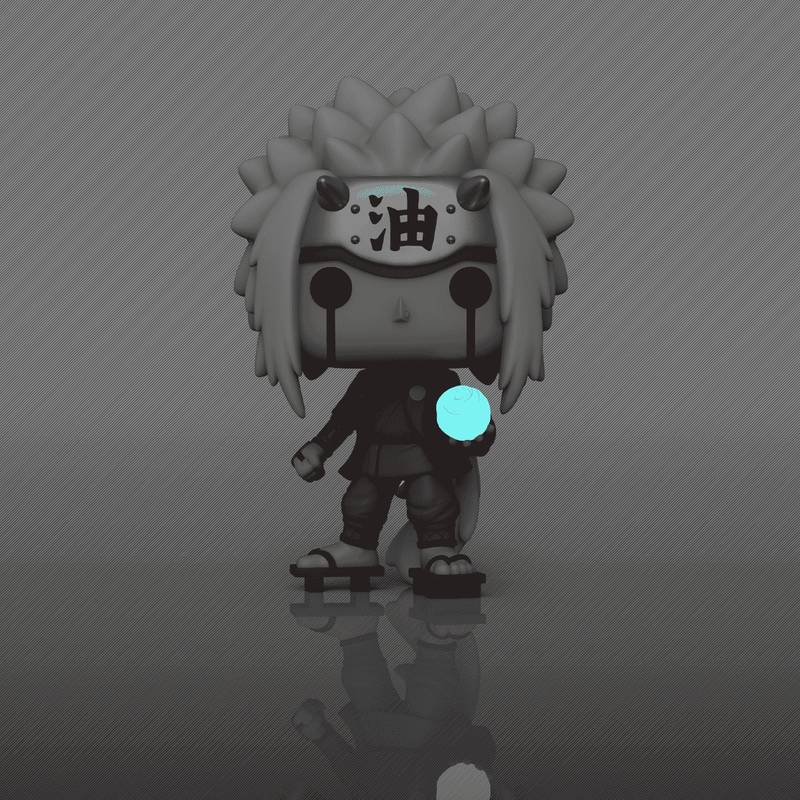 Naruto Shippuden - Jiraiya with Rasengan (GLOW) Funko Pop!