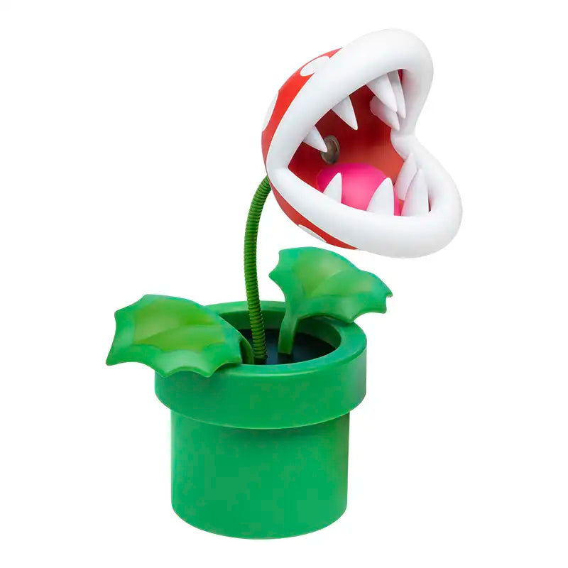 Super Mario - Mini Lámpara Piranha Plant Posable