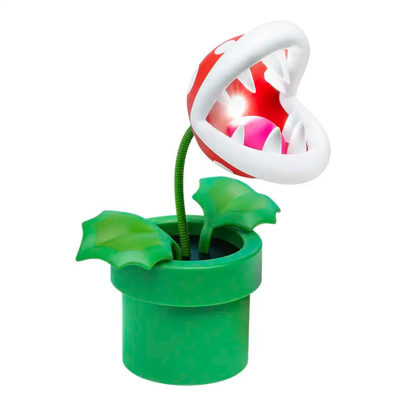 Super Mario - Mini Lámpara Piranha Plant Posable