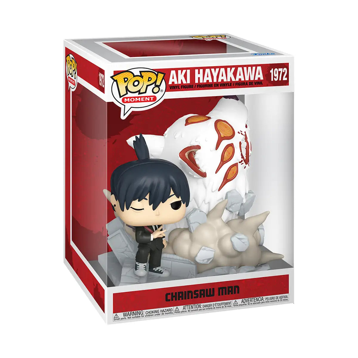 Funko Pop! Aki Hayakawa with Fox Devil (Moment) – Chainsaw Man