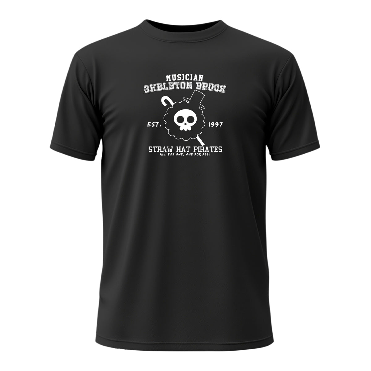 T-Shirt Brook Soul King Anthem Negro - Algodón Panamá