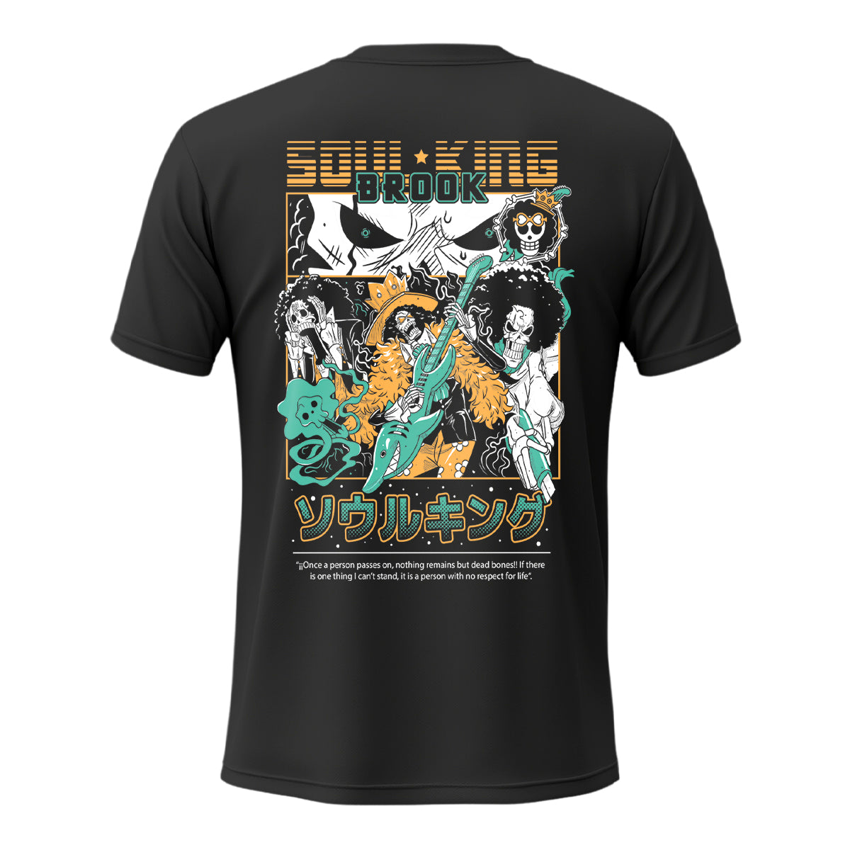 T-Shirt Brook Soul King Anthem – One Piece
