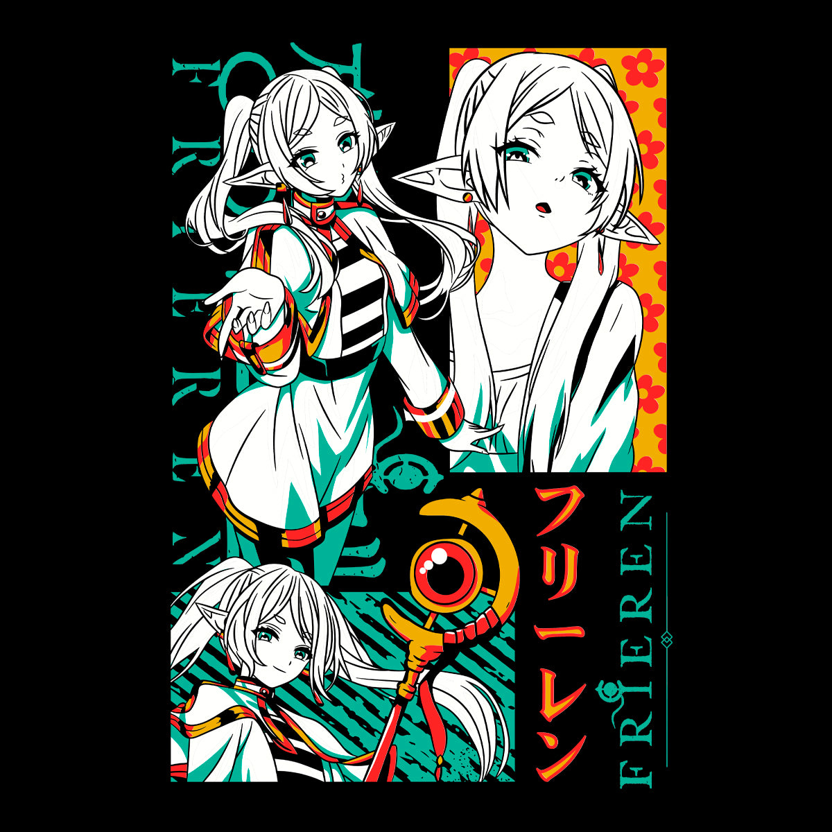 Frieren: Beyond Journey's End - Mage Anthology T-Shirt