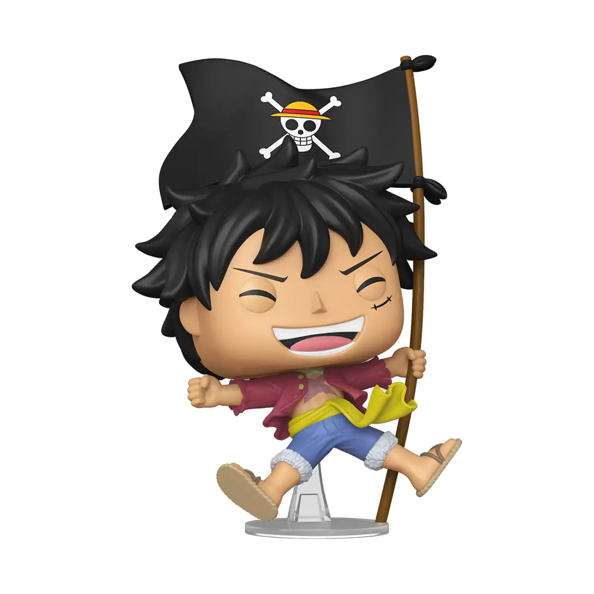 Funko Pop! Monkey D. Luffy with Flag – One Piece