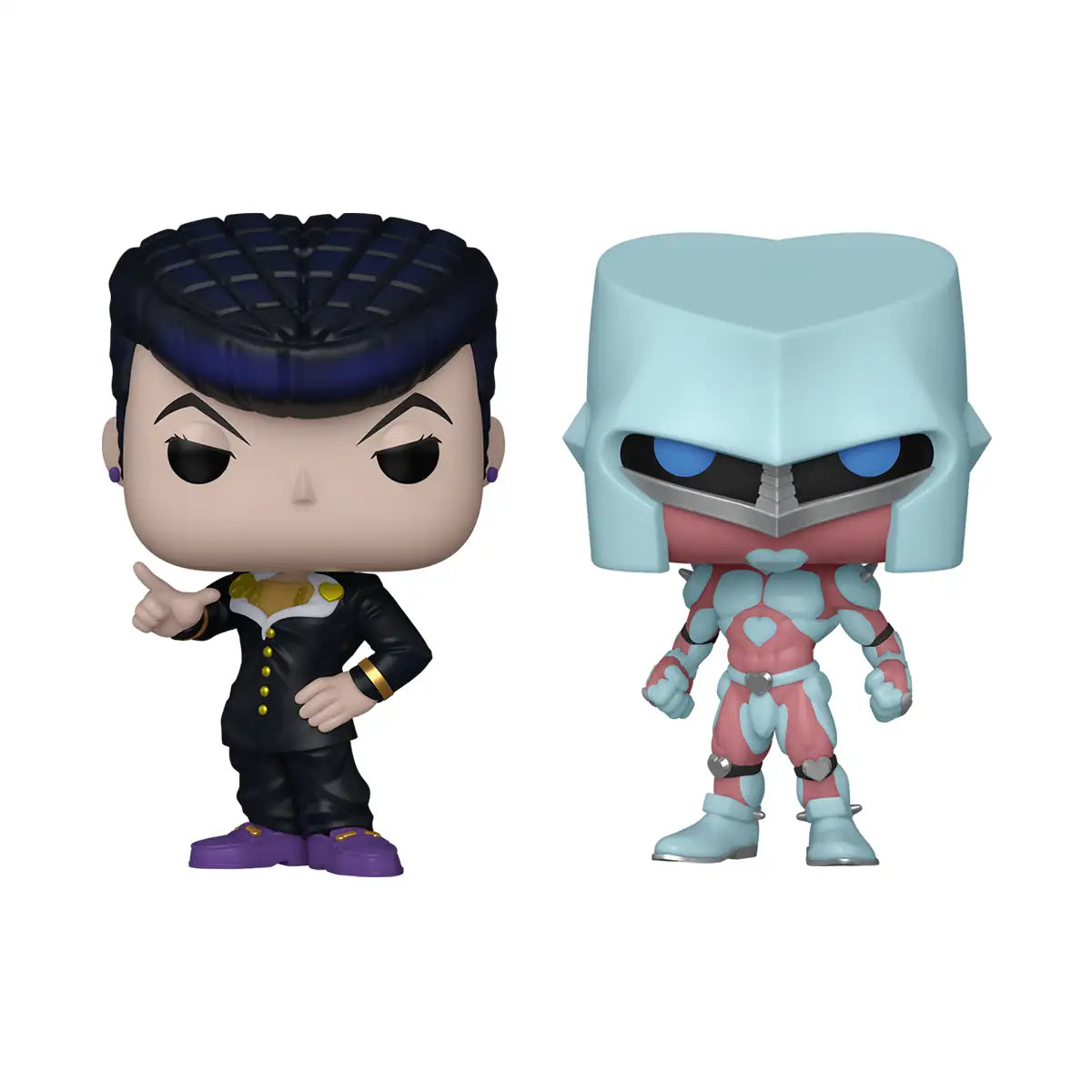 Funko Pop! Josuke Higashikata y Shining Diamond 2-Pack, figuras frontales