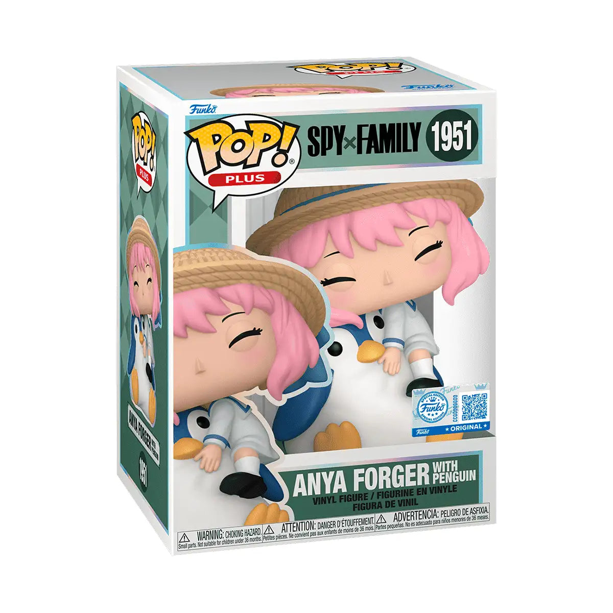 Funko Pop! Plus Anya Forger with Penguin (Exclusive) – Spy x Family #1951