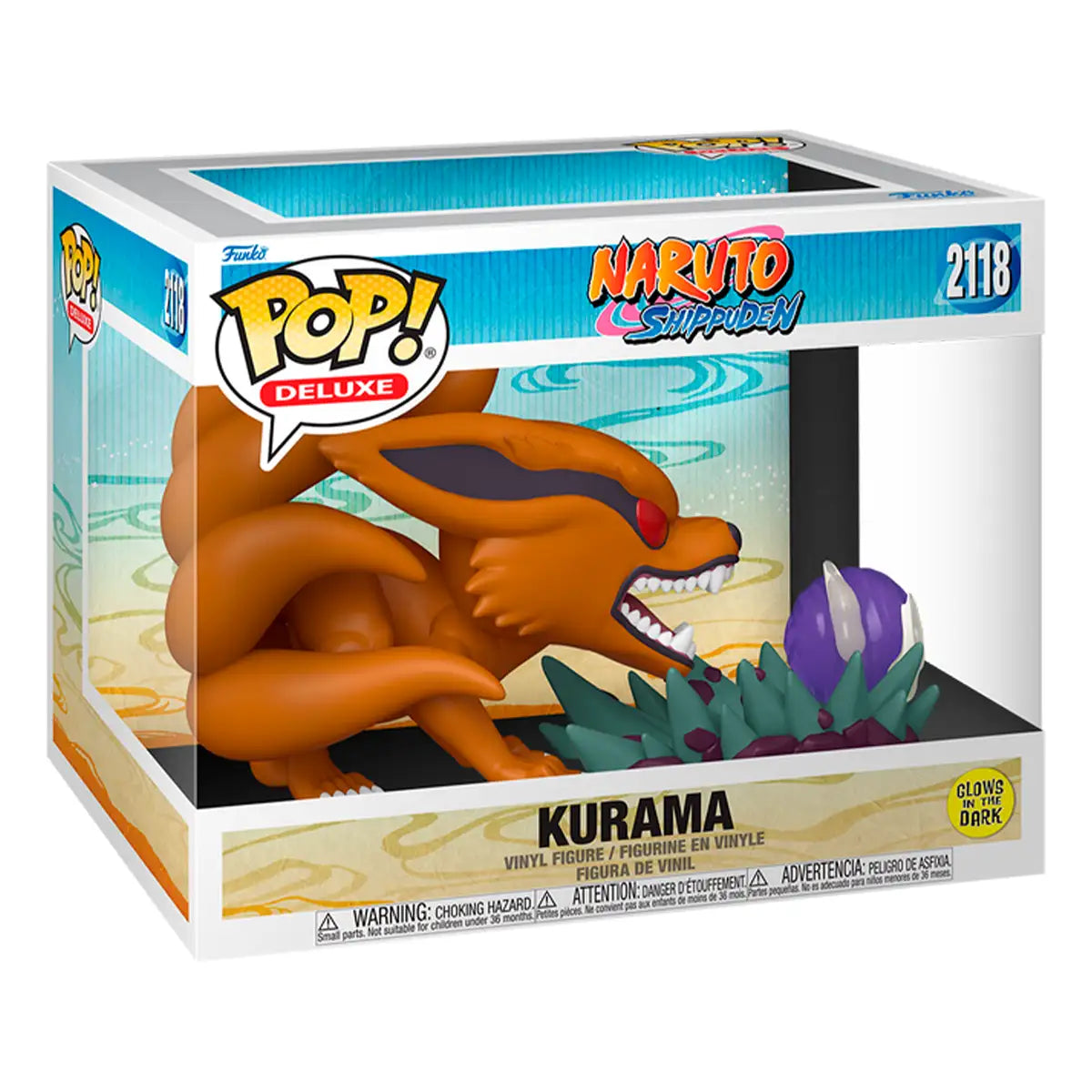 Funko Pop! Deluxe Kurama (Glow) – Naruto Shippuden