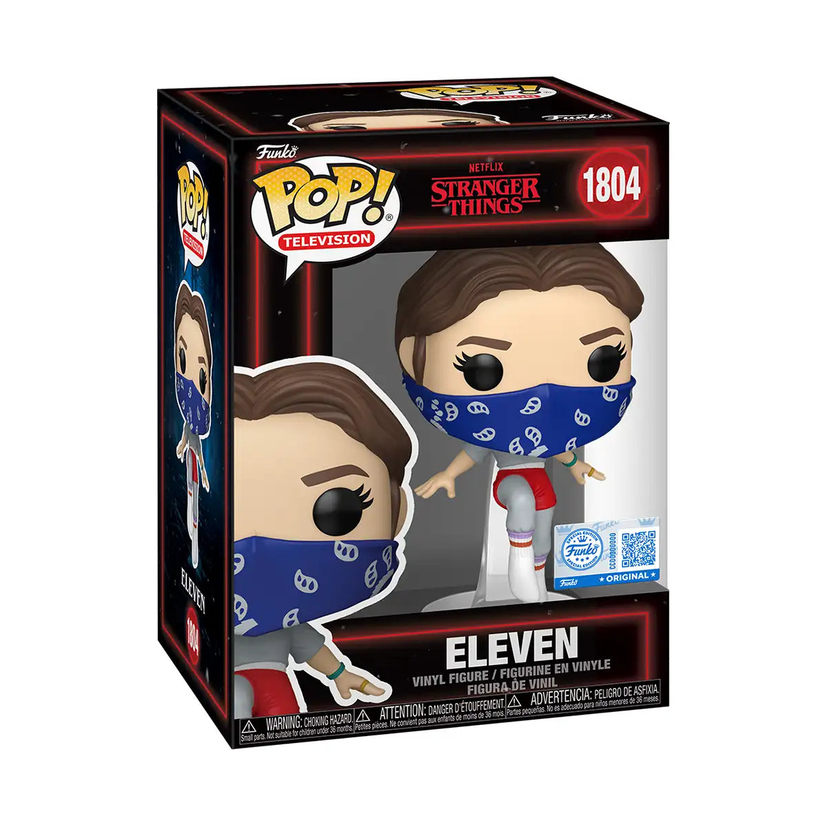 Funko Pop! Eleven with Bandana (Floating) (Exclusive) – Stranger Things #1804
