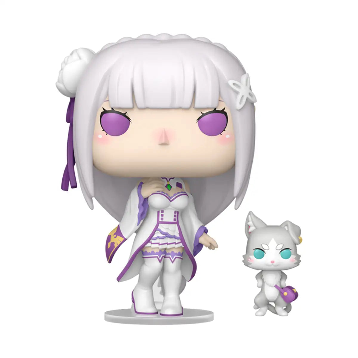 Funko Pop! & Buddy Emilia with Puck – Re:Zero