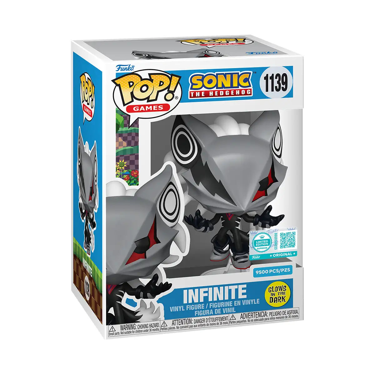 Funko Pop! Infinite (Glow) – Sonic the Hedgehog