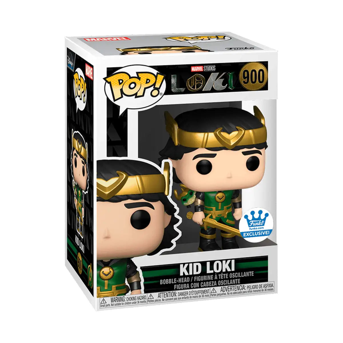 Funko Pop! Kid Loki (Metallic) – Marvel
