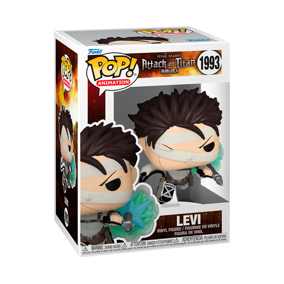 Funko Pop! Levi with Bandages – Attack on Titan Vinyl Figure #1993
