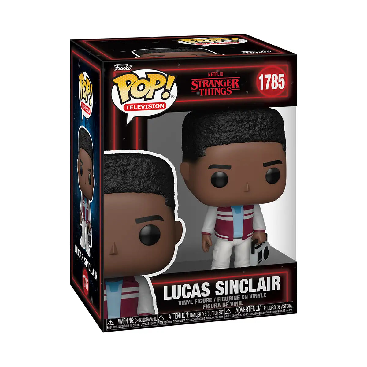 Funko Pop! Lucas Sinclair with Boombox – Stranger Things #1785
