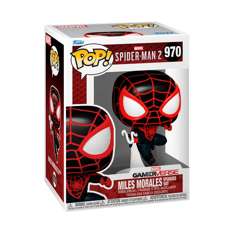 Marvel: Spider-Man 2 - Miles Morales Upgraded Suit Funko Pop!