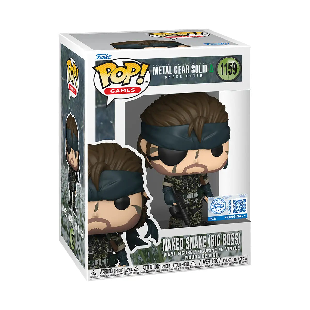 Funko Pop! Naked Snake (Big Boss) – Metal Gear Solid Delta